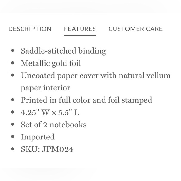 New! Rifle Paper Co. Pocket Notebooks & Pen - Picture 6 of 9